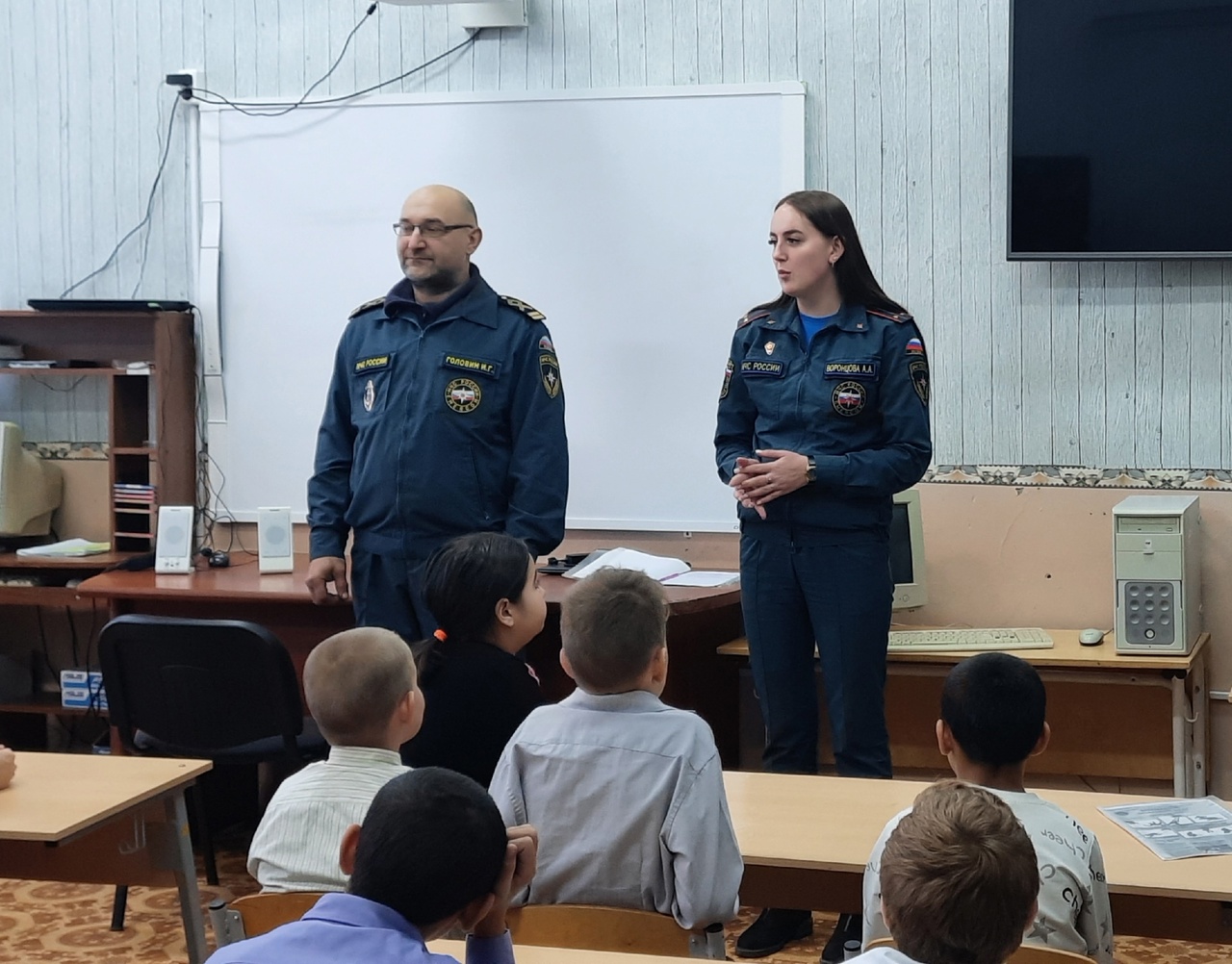 Встреча с сотрудниками ФКУ &amp;quot;Центр ГИМС МЧС России по Вологодской области&amp;quot; Белозерский участок.