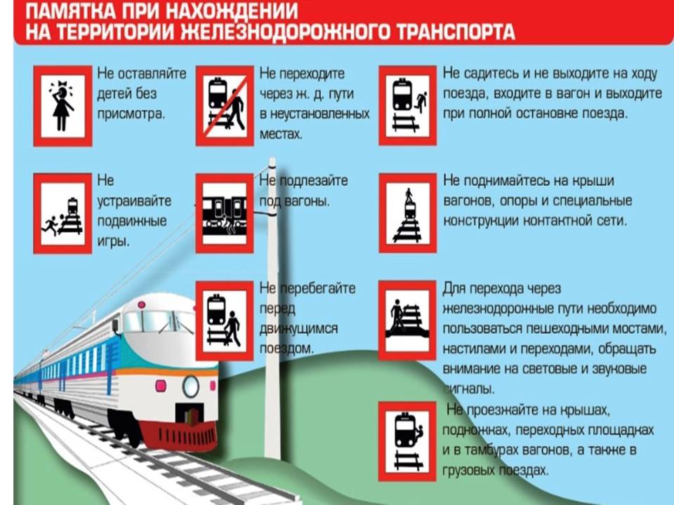 Безопасность на железной дороге.